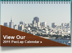 View Our 2011 Pac Lap Calendar